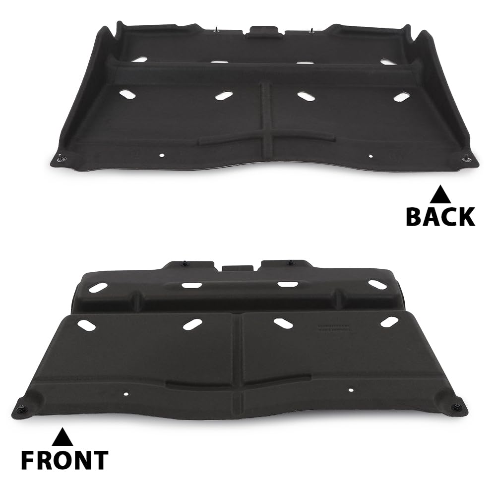 G-PLUS Splash Panel Shield Under Diaper w/Mounting Screw Compatible with 2015-2020 Ford F150 with Gasoline Engine/Not Fit Raptor Model/Not Fit 3.0L Diesel ML3Z-7222-D