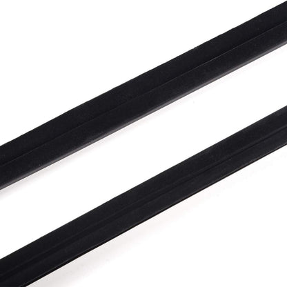 4PCS Weatherstrip Window Seal Compatible for Honda Civic 4 Door 2006-2011 Outside Trim Seal Belt Black