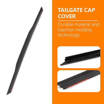 G-PLUS Tailgate Cover Cap Compatible with Nissan Titan Pickup 2004-2012 Top Protector Molding Trim ABS Plastic Replacement for 934867S200 93486-7S200