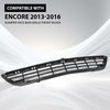 G-PLUS Front Bumper Face Bar Grille Compatible with Buick Encore 2013 2014 2015 2016 42334417, GM1036162 Black