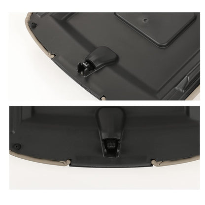 G-PLUS Brown Center Console Armrest Lid w/Wireless Charger Compatible with 2015 2016 2017 2018 2019 Chevy Tahoe/Suburban GMC Yukon/Yukon XL