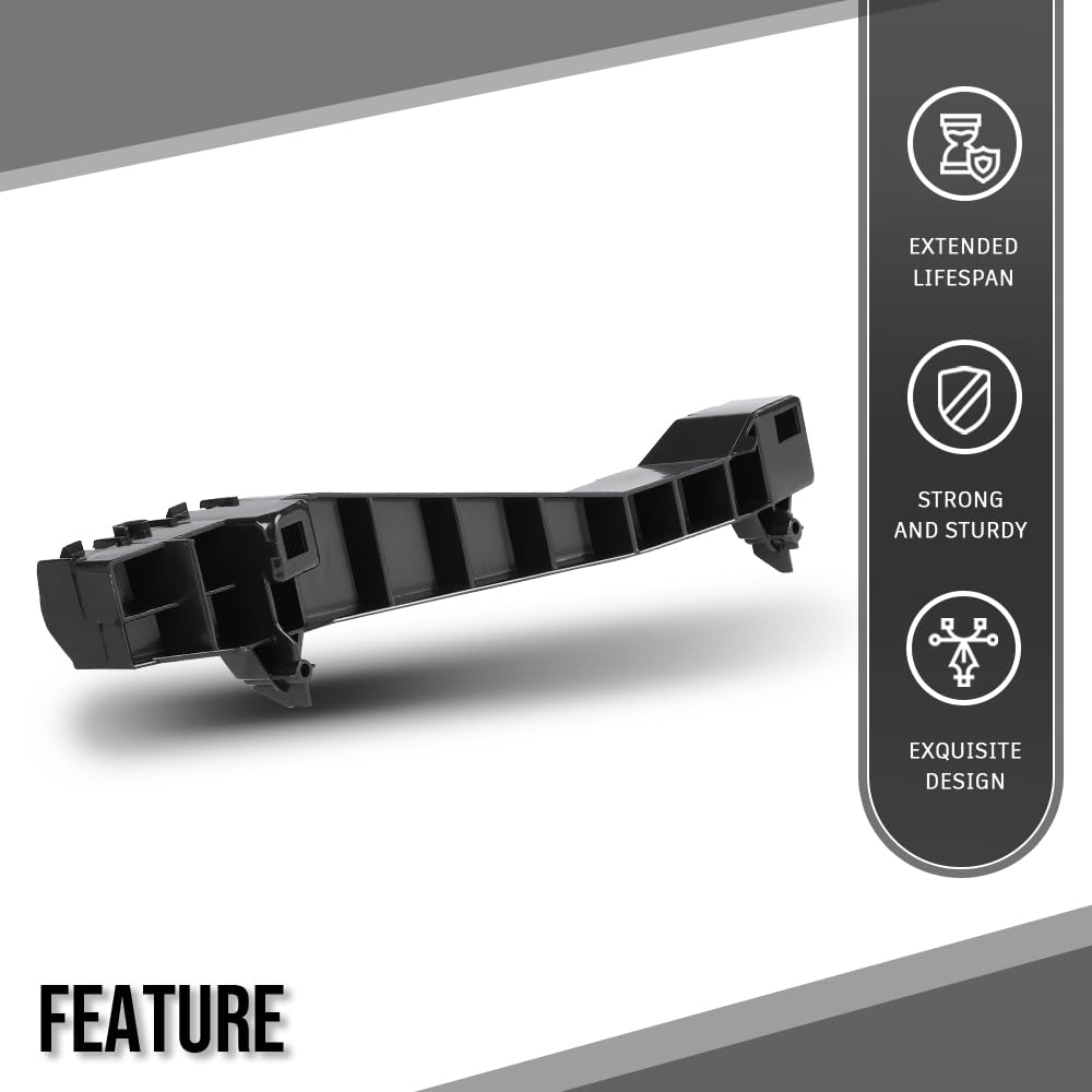 G-PLUS Headlight Bracket Passenger Right Side Compatible with Toyota 4Runner TRD Sport 2022 2023 Fit Toyota 4Runner (submodel: Limited, SR5) 2014-2023 5213335080, TO2509105 Black