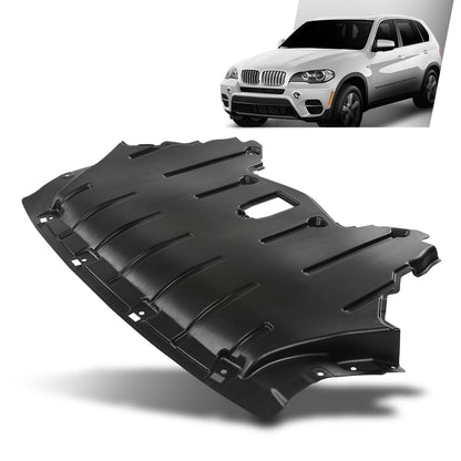 G-PLUS Front Engine Splash Shield Under Panel Compatible with BMW X5 M/Xdrive30i/Xdrive35d/Xdrive35i/Xdrive50i Sport Utility 4-Door 2011-2013 51757233968