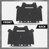 G-PLUS Rear Lower Under Engine Splash Shield Guard Cover Compatible with 2013-2016 Audi A4,Fit 2013-2017 Audi Q5 8K1863822S, 8K2863822M