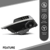 G-PLUS Fog Light Cover Set Chrome Molding Compatible with Impreza Sport 2015 2016 Without Fog Light Hole 57731FJ400 SU1039109
