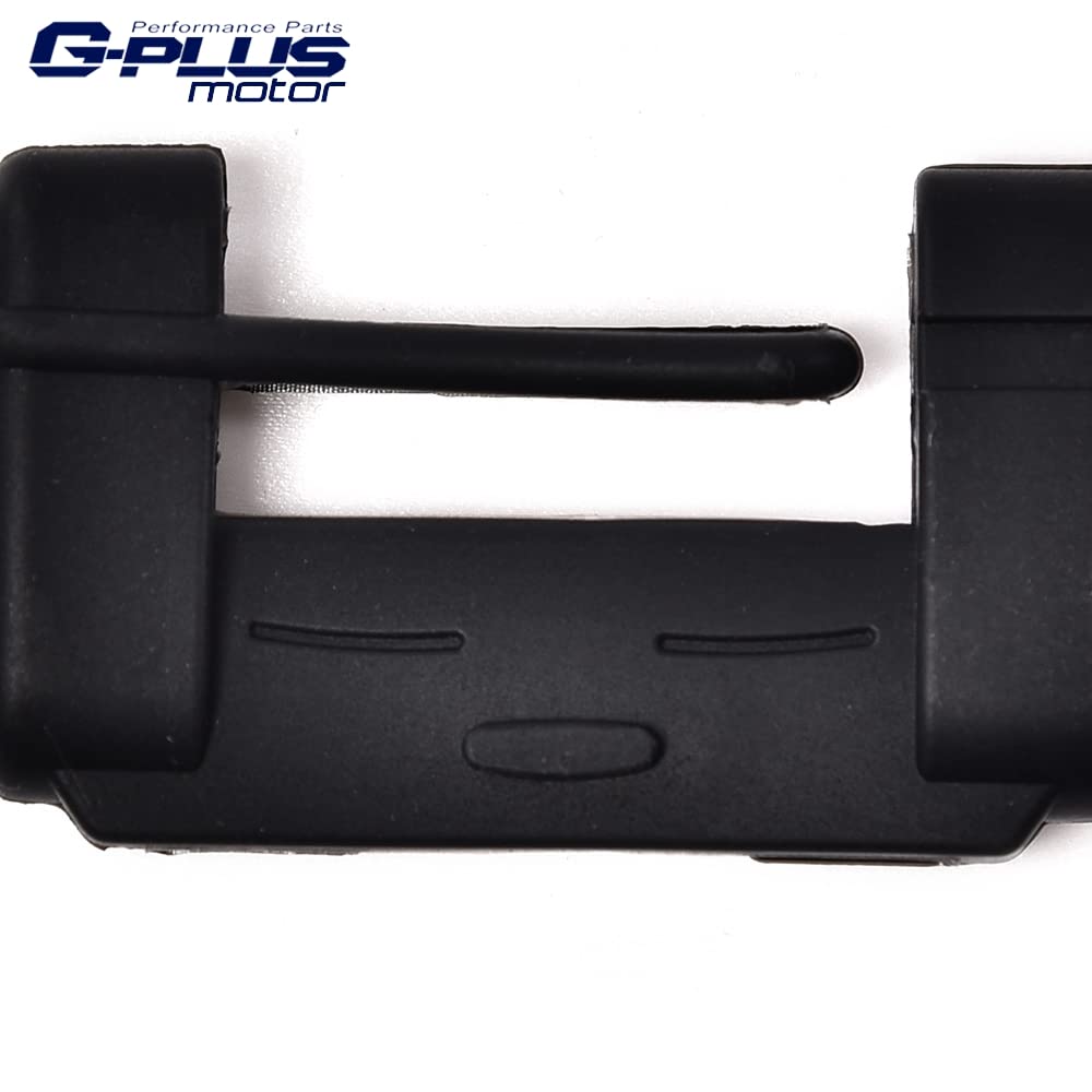 G-PLUS Universal Seat Belt Buckle Cover Replacement For Auto Car Seat Belt Buckle Clip Protector Trim Silicone Safety Accessories (Black)