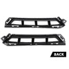 G-PLUS Front Bumper Air Curtain Grille Grill Compatible with Hyundai Elantra 2019-2020 86562F2AA0, 86561F2AA0 ‎Black Left & Right Pair