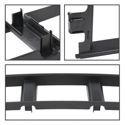 G-PLUS Front Bumper Lower Center Cover & Bumper Guards Pads End Caps Compatible With Ford F150 2018-2020 JL3Z17B968BB ABS
