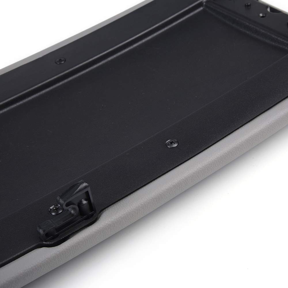 G-PLUS Center Console Lid Cover Compatible with 1997-2001 Explorer Mountaineer 2001-2002 Sport Trac Light Grey