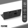 G-PLUS Front License Plate Bracket Compatible with Nissan Frontier 2022-2024 96210-9BU0A, 96210-9BU0A Black