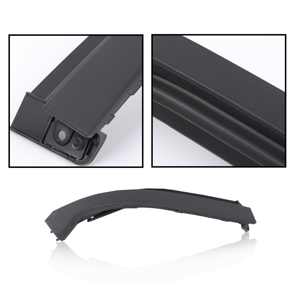 G-PLUS Black Front Right Side Bumper Trim Headlight Compatible with RAM 2500 3500 2010-2018 55372919AD