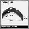 G-PLUS Front Left Fender Liner Inner, Compatible with Audi Q5 2018-2023/ Q5 Sportback 2021-2022, Fit Audi SQ5/ SQ5 Sportback 2021-2022, Driver Side, AU1248144, 80A821171E