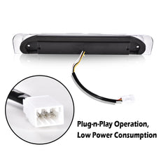G-PLUS LED Third Brake Light for Dodge RAM 1500 2500 3500 2002-2009 Black Housing Clear Lens Product Features