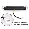 G-PLUS LED Third Brake Light Compatible With 2002-08 Dodge RAM 1500/2003-09 Dodge RAM 2500 3500 3RD LED Bar Brake/Cargo Lamp,Type I (Black Housing Clear Lens)