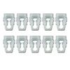 G-PLUS Body Side Fender Door Box Belt Molding Trim Clips 10pcs ZE Compatible with Dodge Ram 77-90