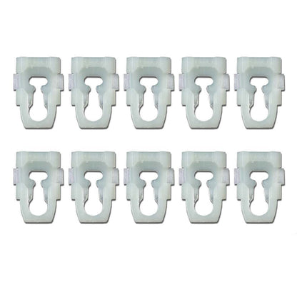 G-PLUS Body Side Fender Door Box Belt Molding Trim Clips 10pcs ZE Compatible with Dodge Ram 77-90