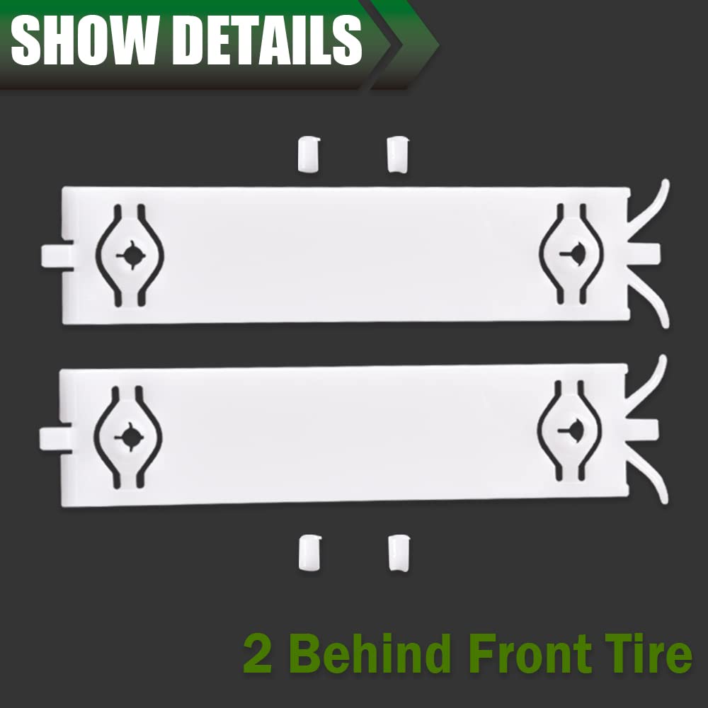 G-PLUS Lower Body Molding Trim Retainer Clips Compatible with 1981-1988 Oldsmobile Cutlass, Complete Lower Body Molding Clips Install Full Set 14 PCS
