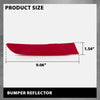 G-PLUS Rear Driver Side Bumper Reflector Compatible with BMW F25 X3 Series sDrive28i xDrive28d xDrive28i xDrive35i 2015-2017 63257352209, 63 25 7 352 209 Red