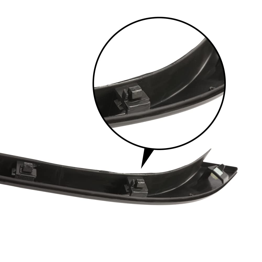 G-PLUS Grill Hood Molding Trim Compatible with Mini Cooper R55 R56 R58 R59 2007-2015 Front Grille Trim Moulding MC1235100 51132751040 Black (NOT Fit S)