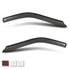 G-PLUS Out-Channel Mount Ventvisor Window Deflectors Compatible with Ford F150 2015-2026; Fit Ford F250/ F350/ F450 Super Duty Standard Cab Only 2017-2026 2 PCS Smoky
