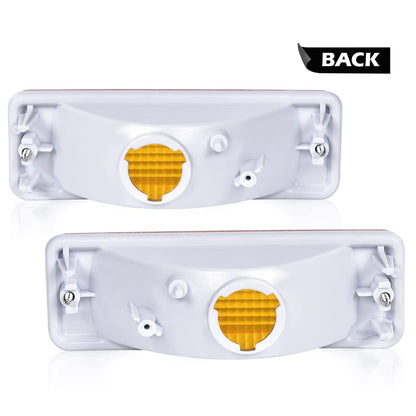G-PLUS Turn Signal Light Orange Compatible with 84-88 Toyota 8151089130, 8152089130