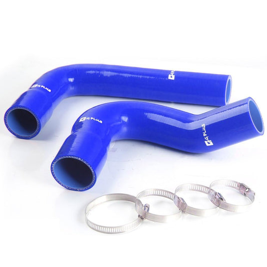 G-PLUS 3-Ply Nylon Silicone Radiator Coolant Hose Pipe Kit Clamps Compatible With Ford Mustang/Falcon/Fairlane V8 1967-1970 Blue
