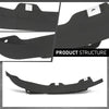G-PLUS 2PCS Front Splash Protection Shield Spoiler, Compatible with Audi A4 B8 S4 Quattro 2008-2015, 8K0853888A, 8K0853887A