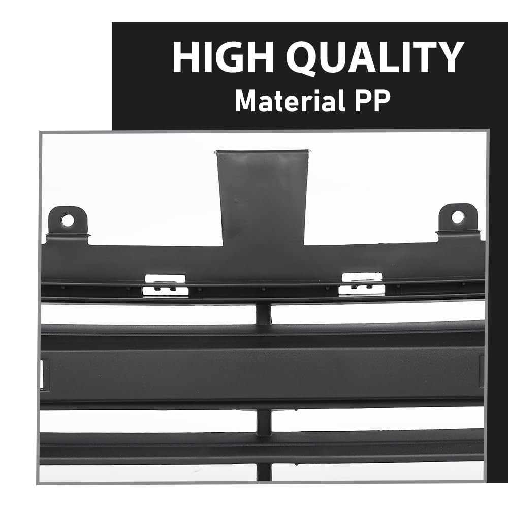 G-PLUS Front Bumper Lower Grille Shell Insert Compatible with Buick Envision 2016 2017 2018 22905952, GM1036186 Black