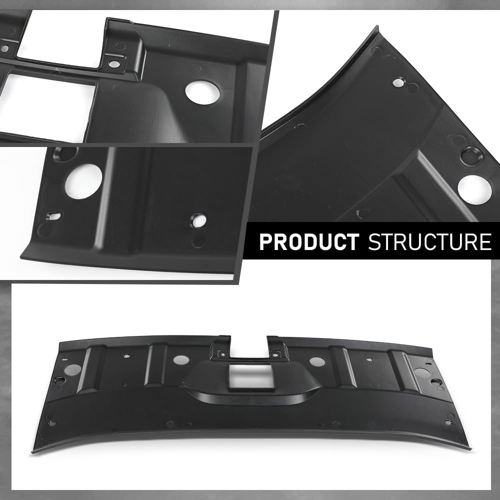 G-PLUS Radiator Cover Closeout Panel, Compatible with Jeep Grand Cherokee 2021-2023, 68374964AC, 68374964AB