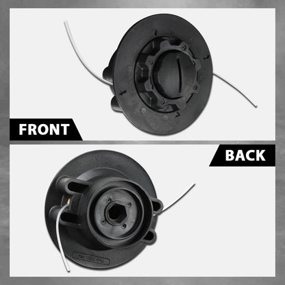 G-PLUS Replace Trimmer Head 3PCS Fit Stihl C5-2 FS38 FS40(from 2008 On) FS45 FS46 FS50 FSE60 4006 710 2103 Black