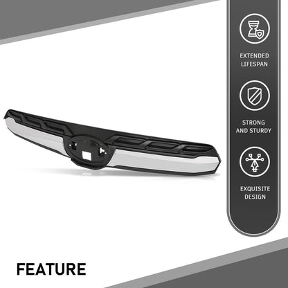 G-PLUS Hood Top Grille Compatible with Subaru Forester 2017-2018,Fit For Models With Type 2 Grille 91121SG240