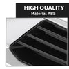 G-PLUS Fog Light Covers Bezels Trim Set Pair Front Compatible with Cadillac XTS 2018-2019 Chrome Black