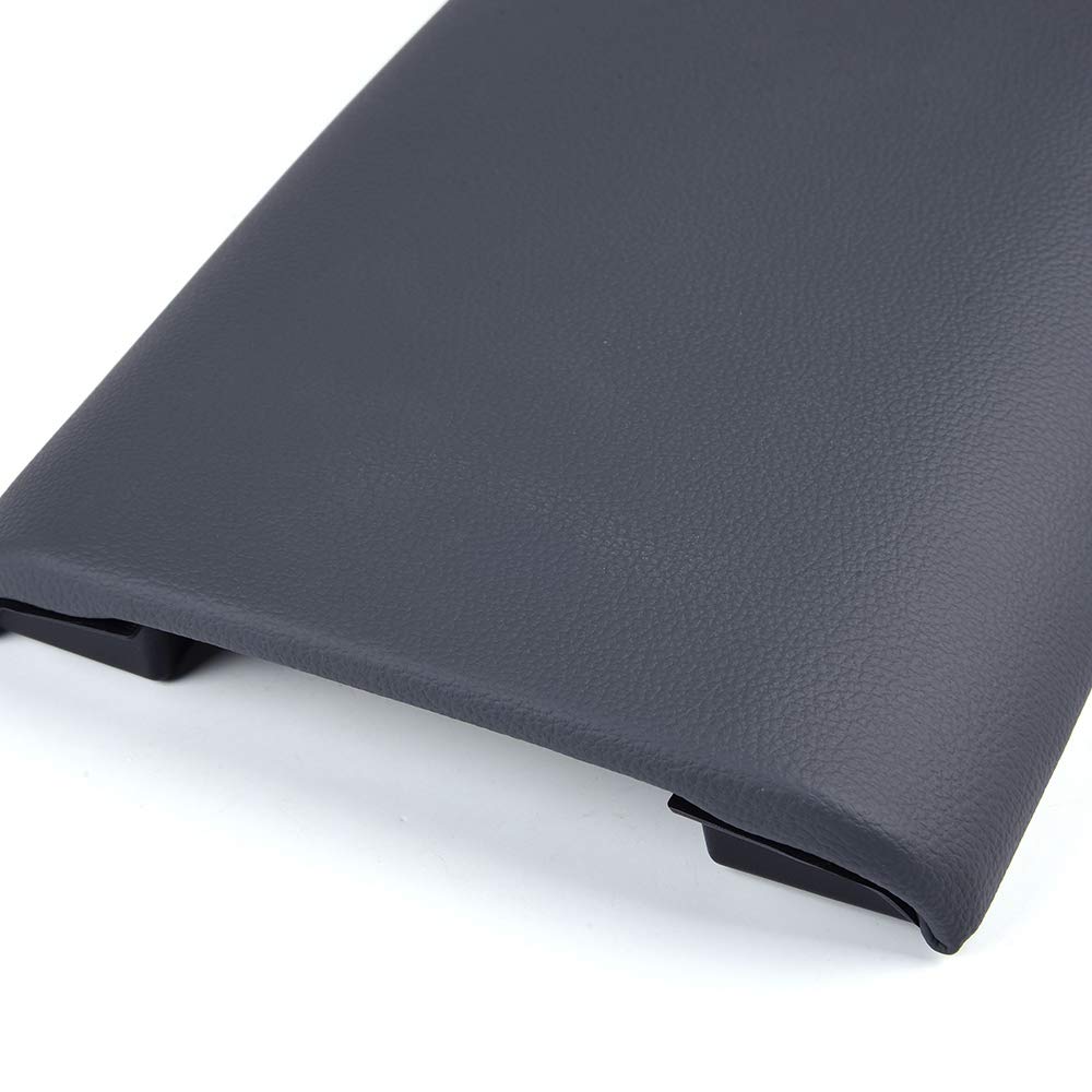 G-PLUS Center Console Lid Cover Compatible with 1997-2001 Explorer Mountaineer 2001-2002 Sport Trac Grey