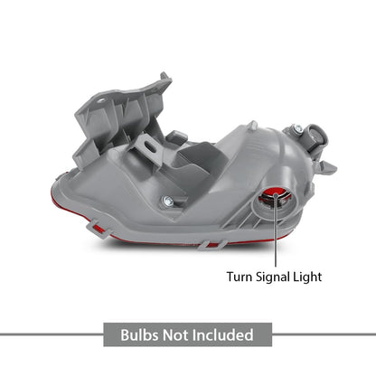 G-PLUS Rear Left Bumper Reflector Tail Light Turn Signal Lamp, Compatible with Toyota RAV4 2013-2015, 814900R010, TO1184107