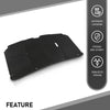 G-PLUS Hood Insulation Pad Heat Shield w/Clips Compatible with Ford F250 F350 F450 Super Duty 1999-2007/Fit Ford Excursion 2000-2007 Black Heat Blanket