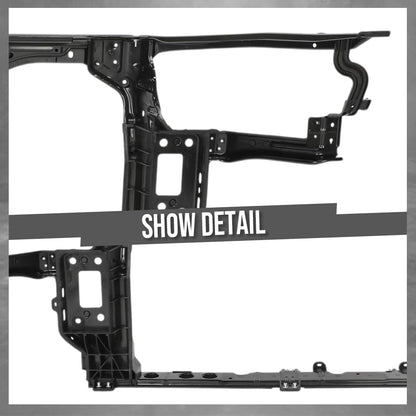 G-PLUS Radiator Support Assembly Compatible with Kia Optima 2014-2015 641014C500, KI1225165 Black
