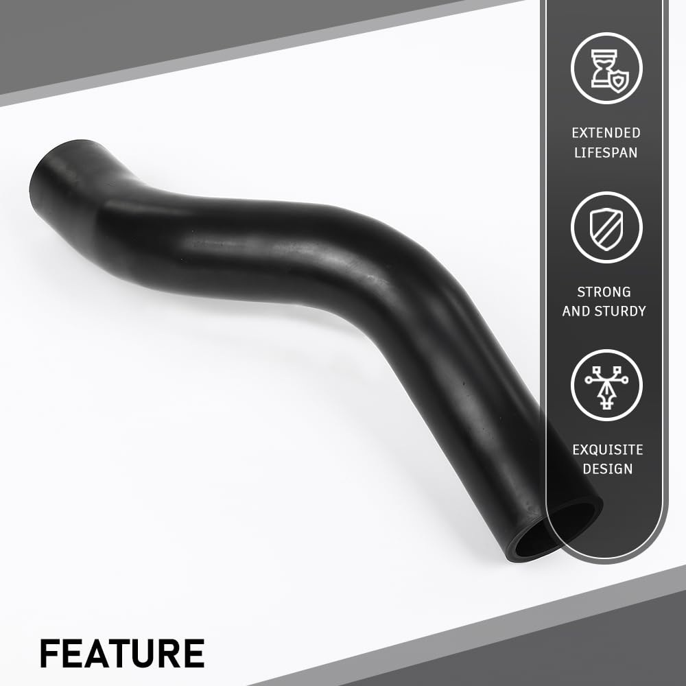 G-PLUS Fuel Hose Tank Filler Neck Tube Compatible with Nissan Hardbody Pickup D21 1986-1997 Black 1722801G01, 17228-01G01