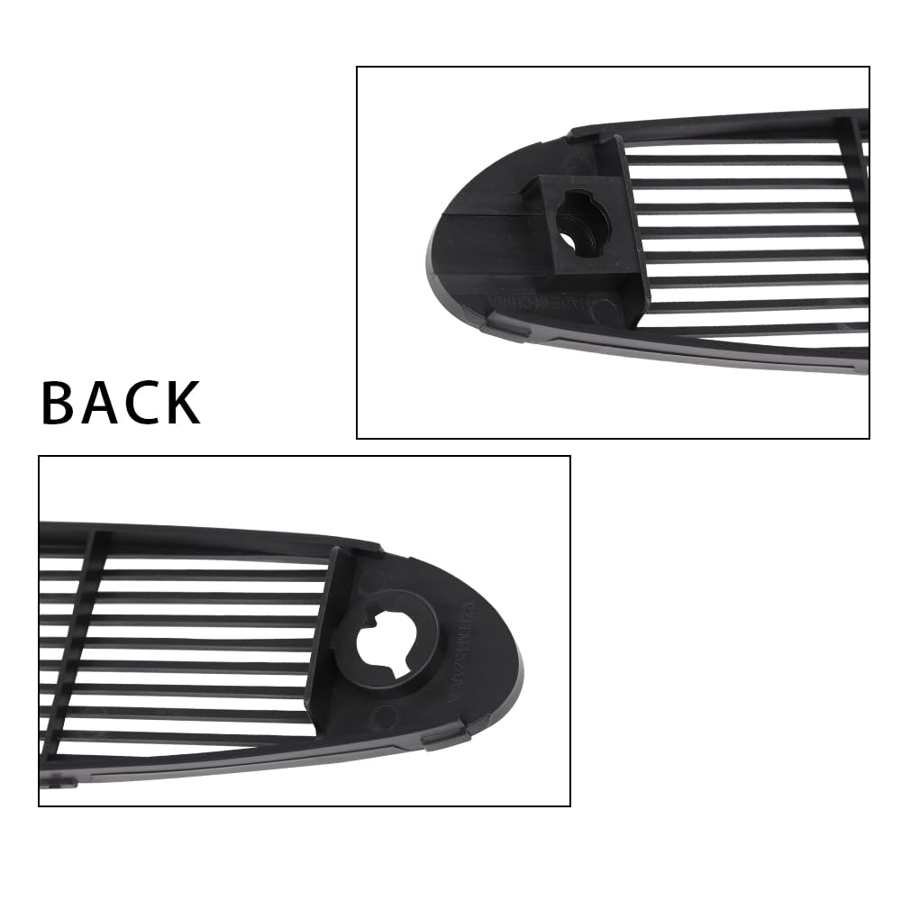 G-PLUS Dash Defrost Grill Grille Vent Auto Climate Control Compatible with Chevy Corvette C5 1997-2004
