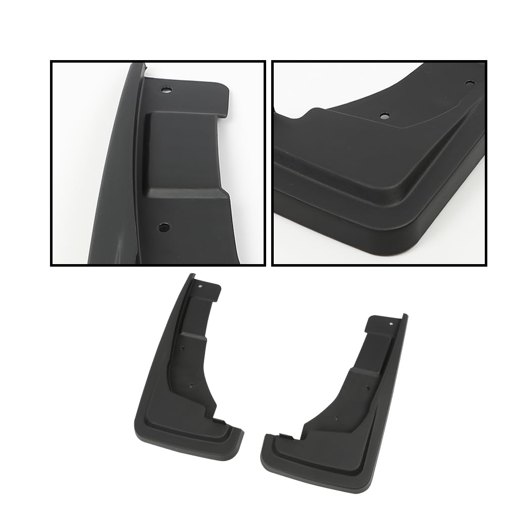 G-PLUS Splash Guards Mud Flaps Set of 4 Compatible with Ford Maverick 2022 2023 NZ6Z-16A550-AA NZ6Z-16A550-BA