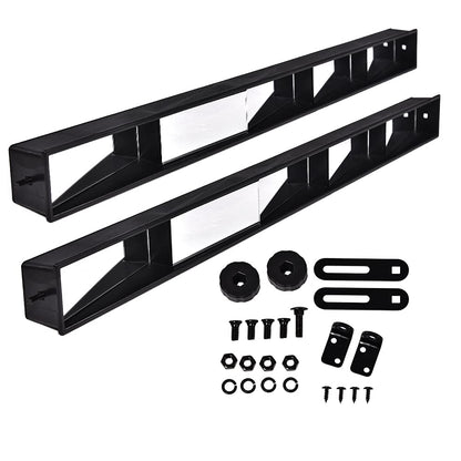 G-PLUS 5 Panel Universal Mirror Compatible with Yamaha/Golf Carts/EZGO/Club Cars (2PC)