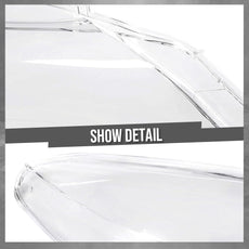 G-PLUS Headlight Lens Cover Pair for BMW Z4 E89 2009-2016 Clear Additional Angle