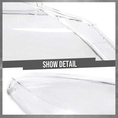 G-PLUS Headlight Lens Cover Compatible with BMW Z4 E89 2009-2016 Left & Right Pair Front Headlamp Lens Cover Clear