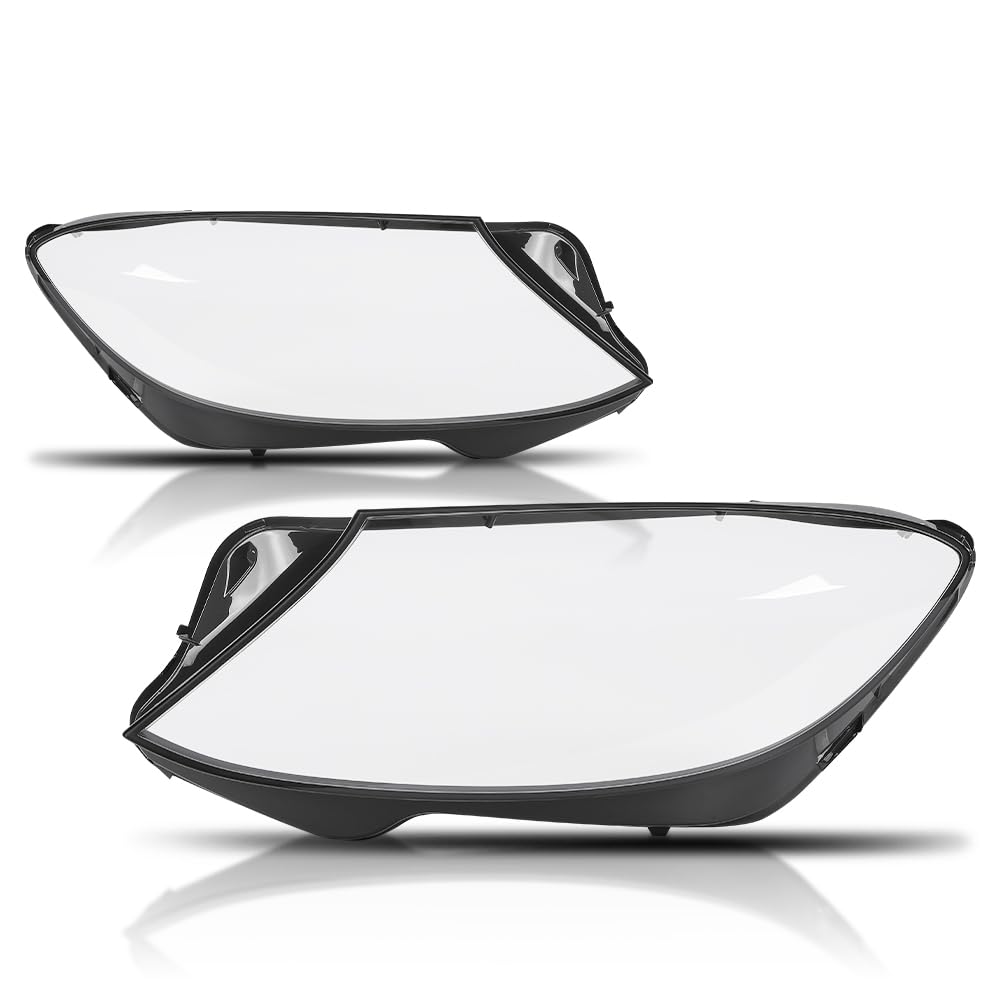 G-PLUS Headlight Lens Cover Compatible with Benz W222 S-Class 2014 2015 2016 2017 Left & Right Front Headlamp Lens Cover Clear