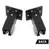 G-PLUS Bumper Impact Bar Bracket Set Compatible with Buick Encore 2013-2017 Chevy Trax 2013-2016 42392685, 42392684 Black