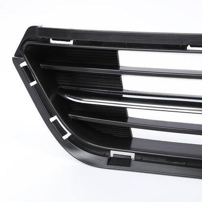 G-PLUS Front Lower Bumper Radiator Grill w/Chrome Black Compatible with Kia Optima(submodel: Limited, SX, LX, EX) 2014 2015 865614C700
