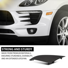 G-PLUS Upper Grille Trim for Porsche Macan Base S 2015-2018 Driver Side Product Image