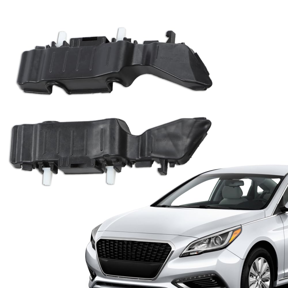 G-PLUS Front Left & Right Side 1pair Bumper Brackets Compatible with Accent 2012-2017 865131R000, 865141R000