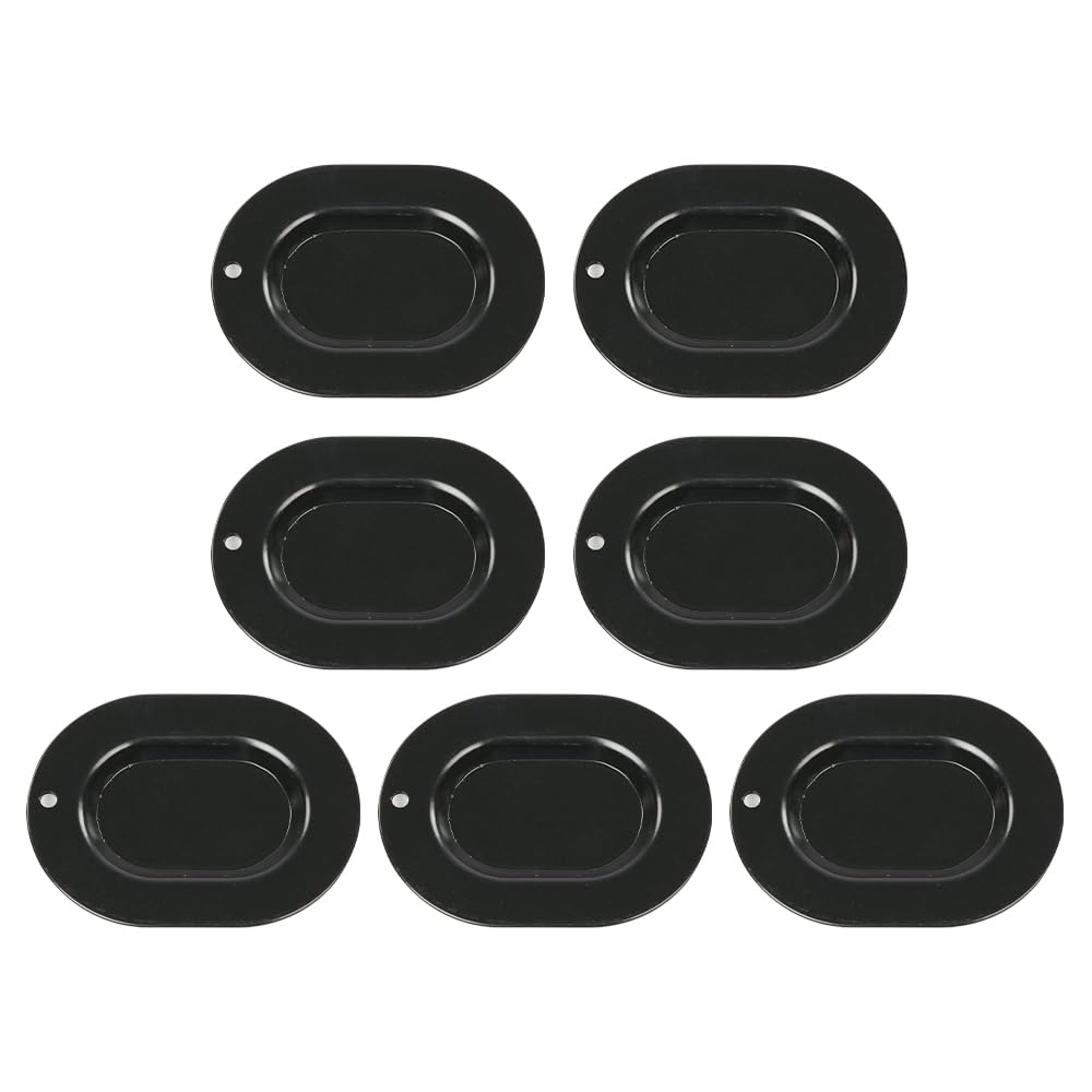 G-PLUS Trunk Floor Pan Drain Plug Plate Set Compatible with A-body/Chevelle/GTO/442/GS 1967-1972,Fit All GM Big Car & All GM 1967-1977,Fit Chevy Camaro/Pontiac Firebird 1967-1981 7 PCS Metal