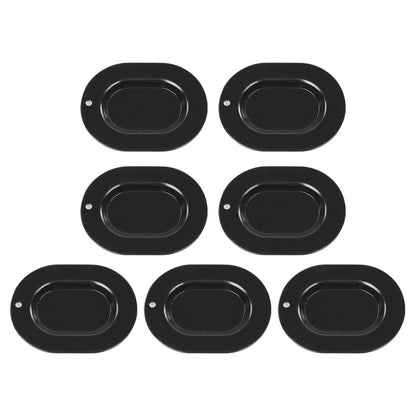 G-PLUS Trunk Floor Pan Drain Plug Plate Set Compatible with A-body/Chevelle/GTO/442/GS 1967-1972,Fit All GM Big Car & All GM 1967-1977,Fit Chevy Camaro/Pontiac Firebird 1967-1981 7 PCS Metal