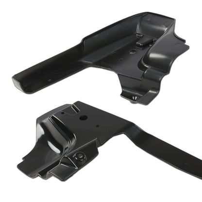 G-PLUS Rear Bumper Fillers Set Compatible With 1979-1985 Eldorado Black Plastic Painted Bumper Fillers 7pcs